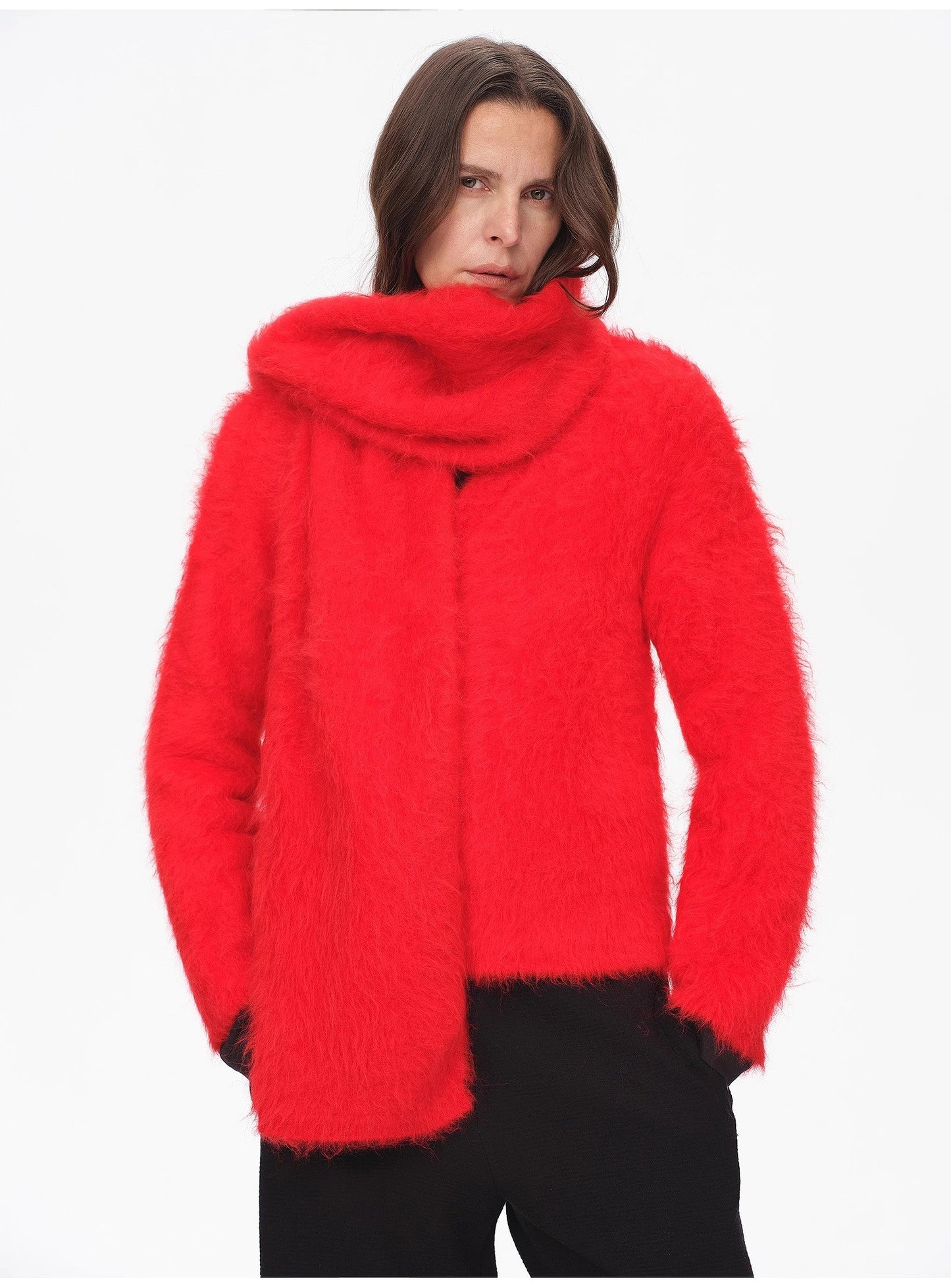 Luxury Alpaca Wool Winter Scarf