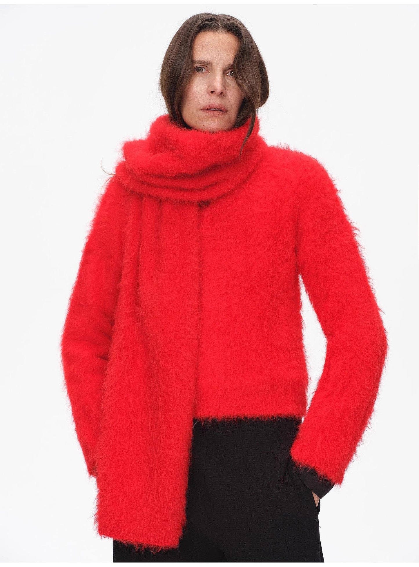 Luxury Alpaca Wool Winter Scarf