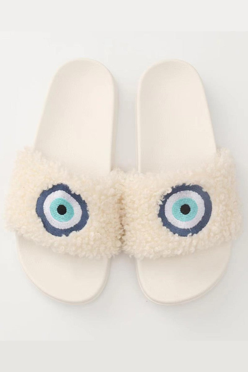 Cozy Sherpa Slides