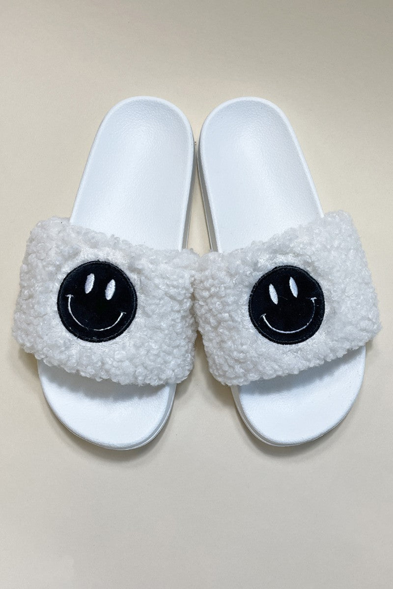 Cozy Sherpa Slides