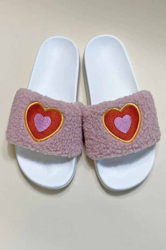 Cozy Sherpa Slides