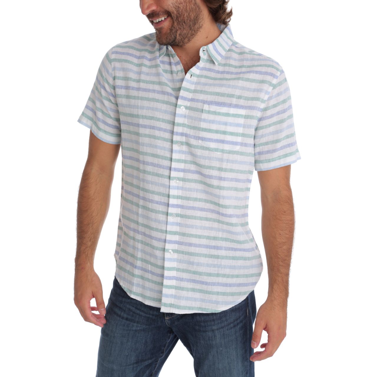 Conrad Linen-Cotton Blend Shirt – Lightweight & Breathable