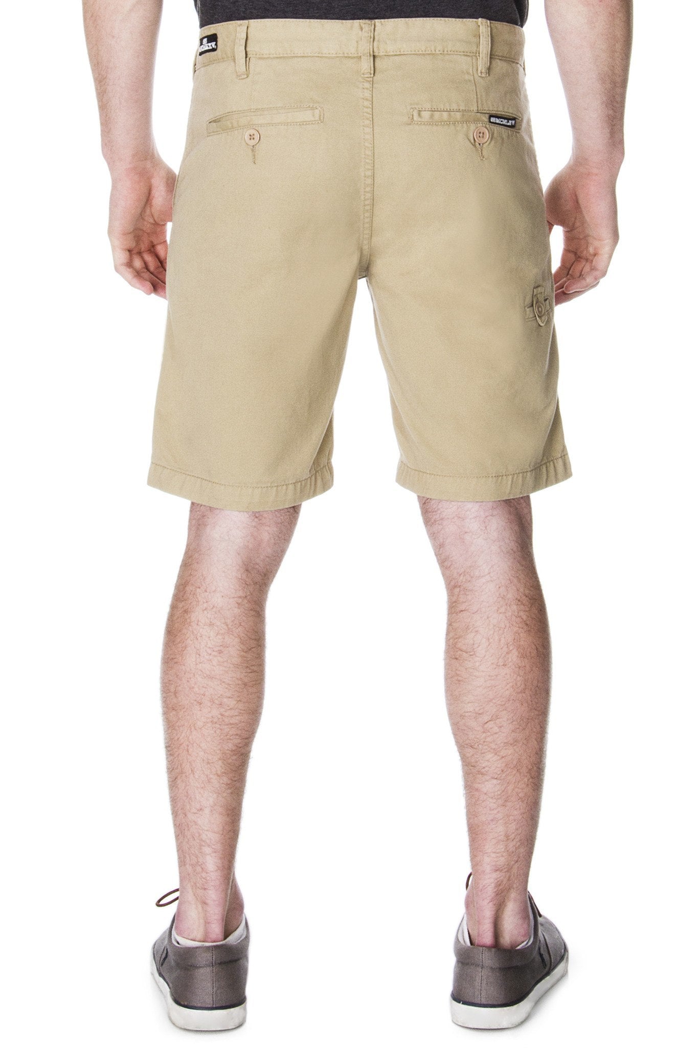 Men’s Khaki Chino Shorts – 65 McMLXV