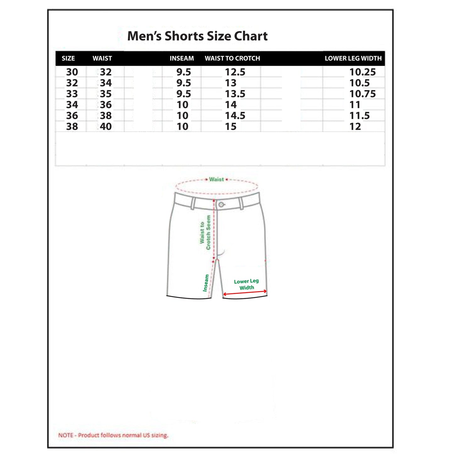 Men’s Khaki Chino Shorts – 65 McMLXV