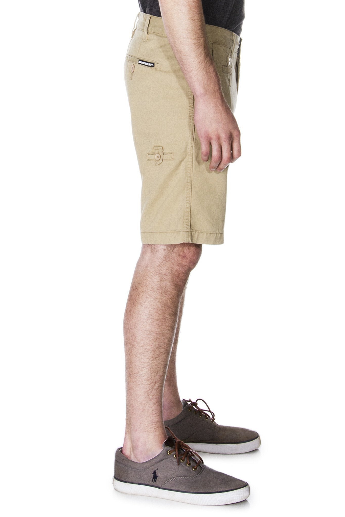 Men’s Khaki Chino Shorts – 65 McMLXV