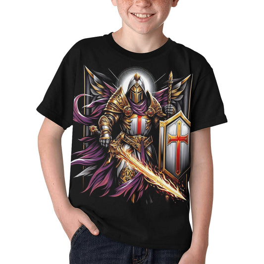 Kids Bold Templar Warrior T-Shirt