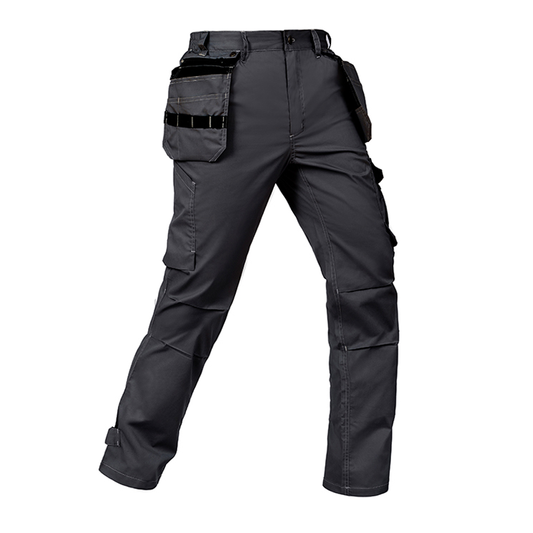 Anti-Static Multi-Pocket Work Pants with Detachable Tool Bags [B264]