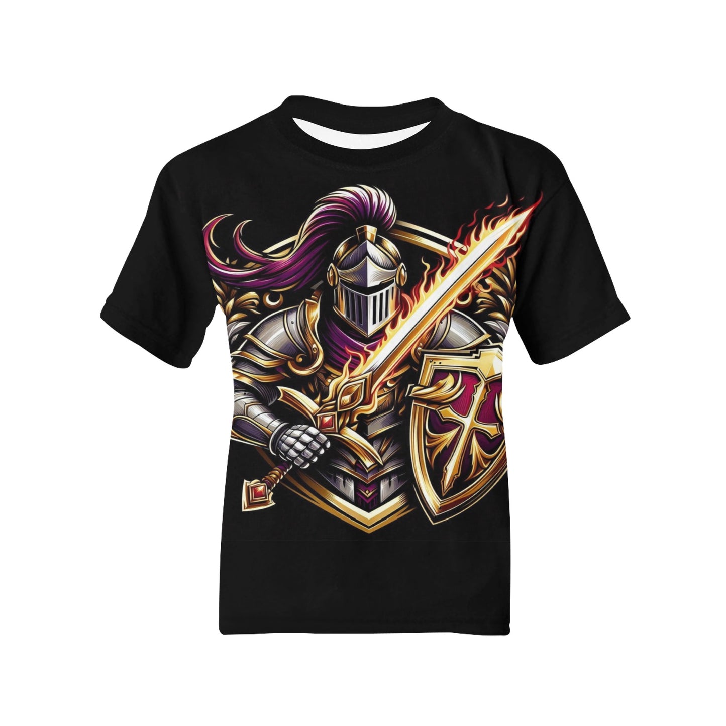Kids Bold Templar Warrior T-Shirt