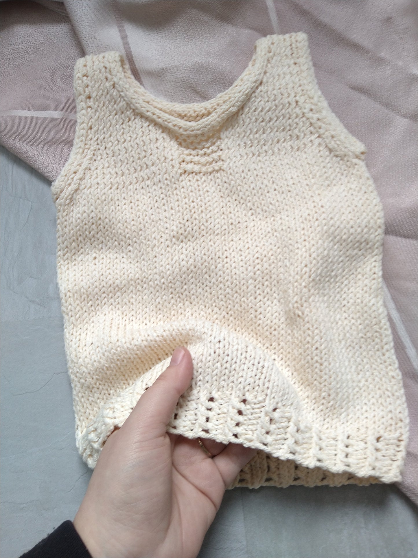 Summer Knit Tank Top