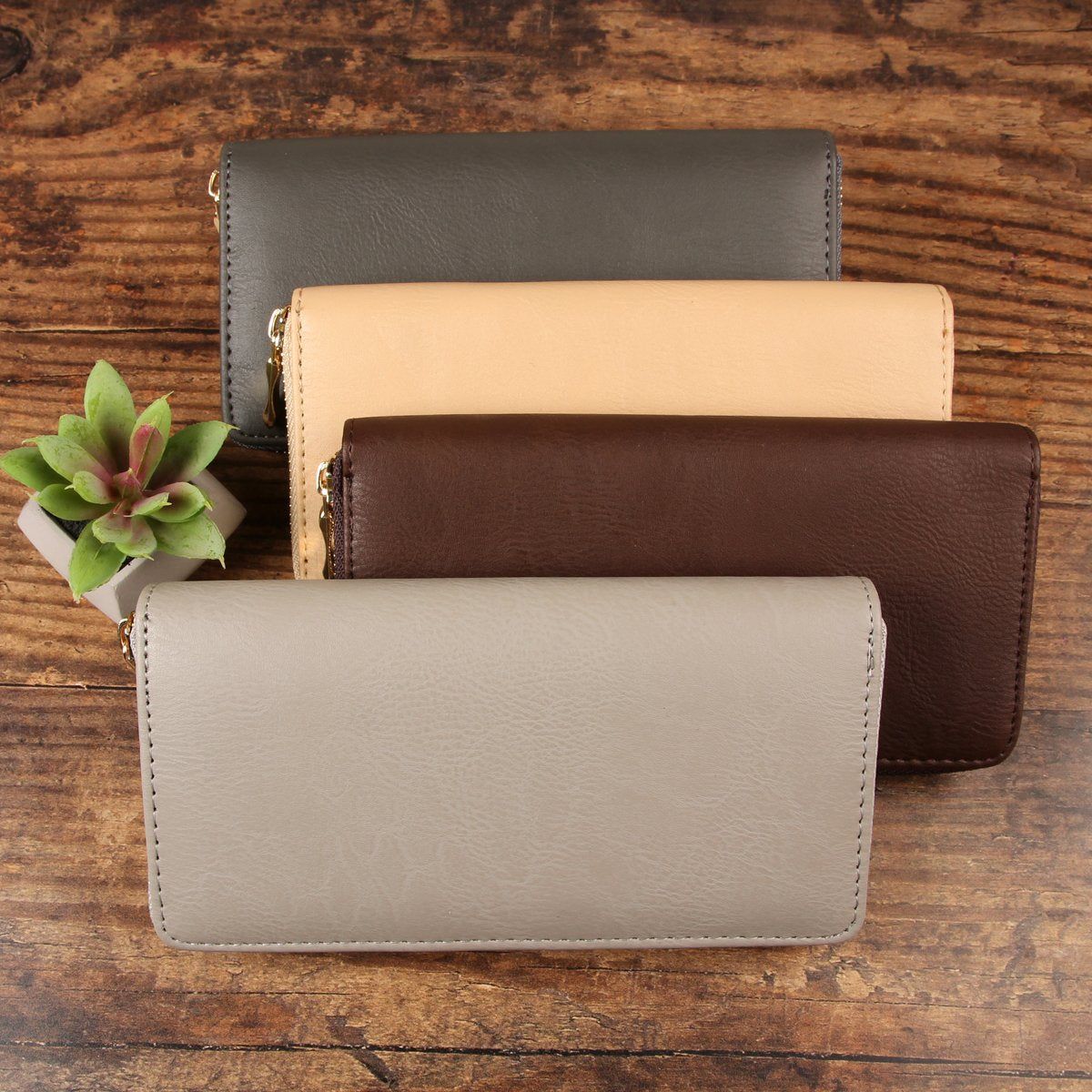 Classic Zip-Around Wallet