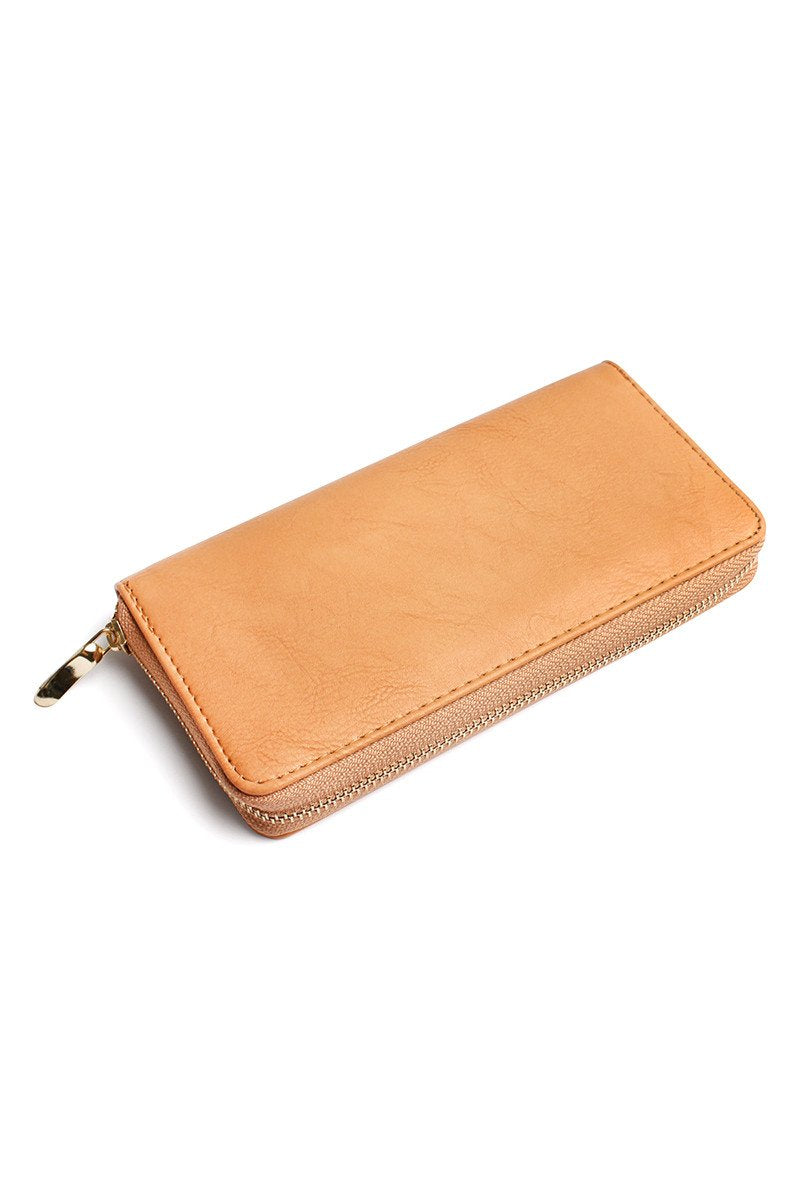Classic Zip-Around Wallet