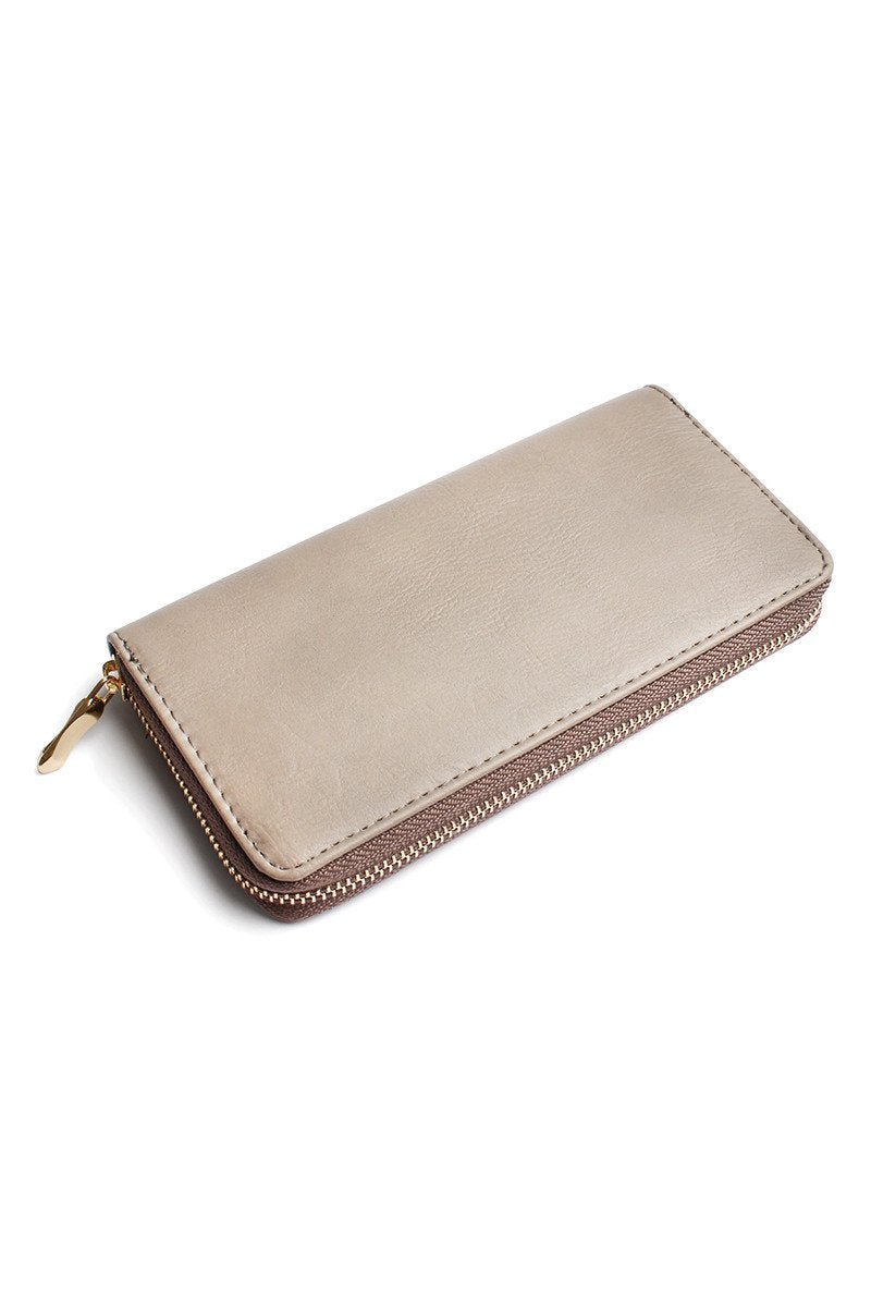 Classic Zip-Around Wallet