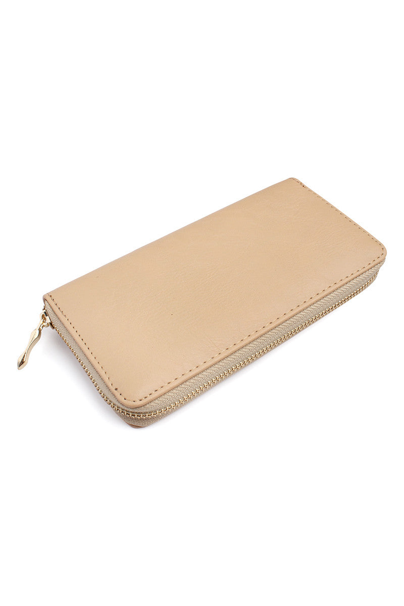 Classic Zip-Around Wallet