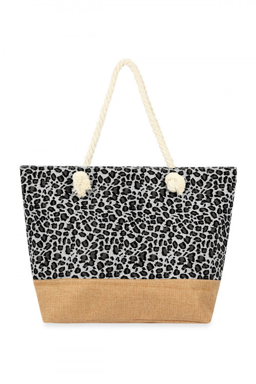 Leopard Print Tote Bag