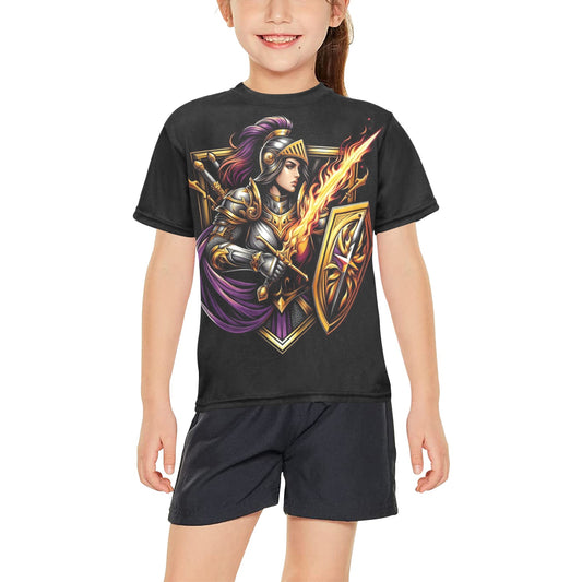Girls Templar Knight T-Shirt
