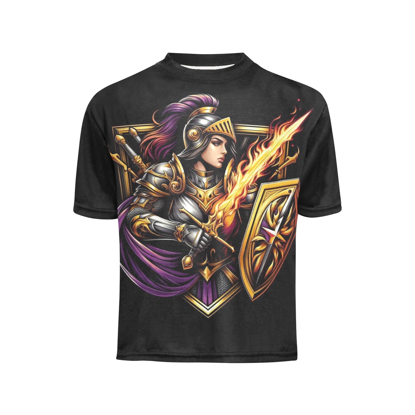 Girls Templar Knight T-Shirt