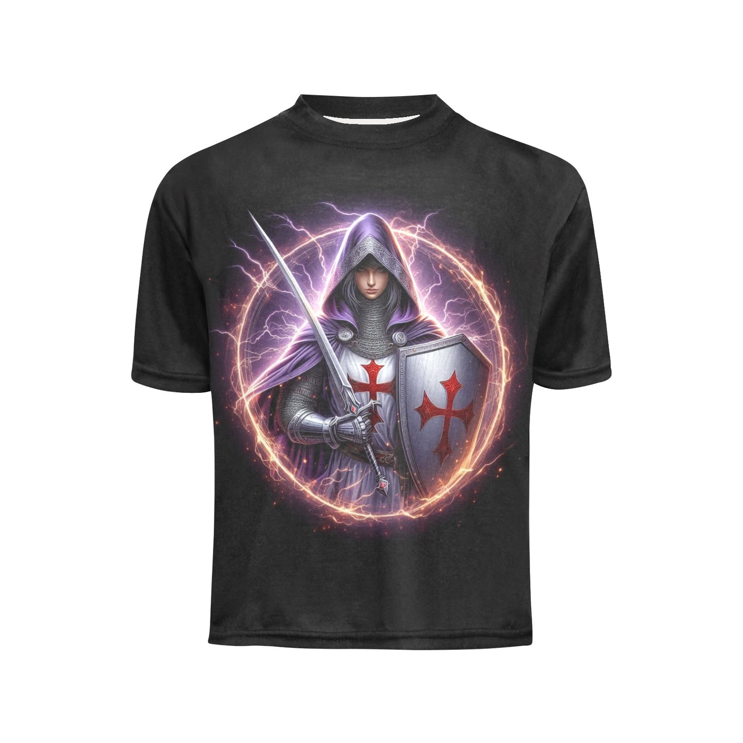 Girls Templar Knight T-Shirt