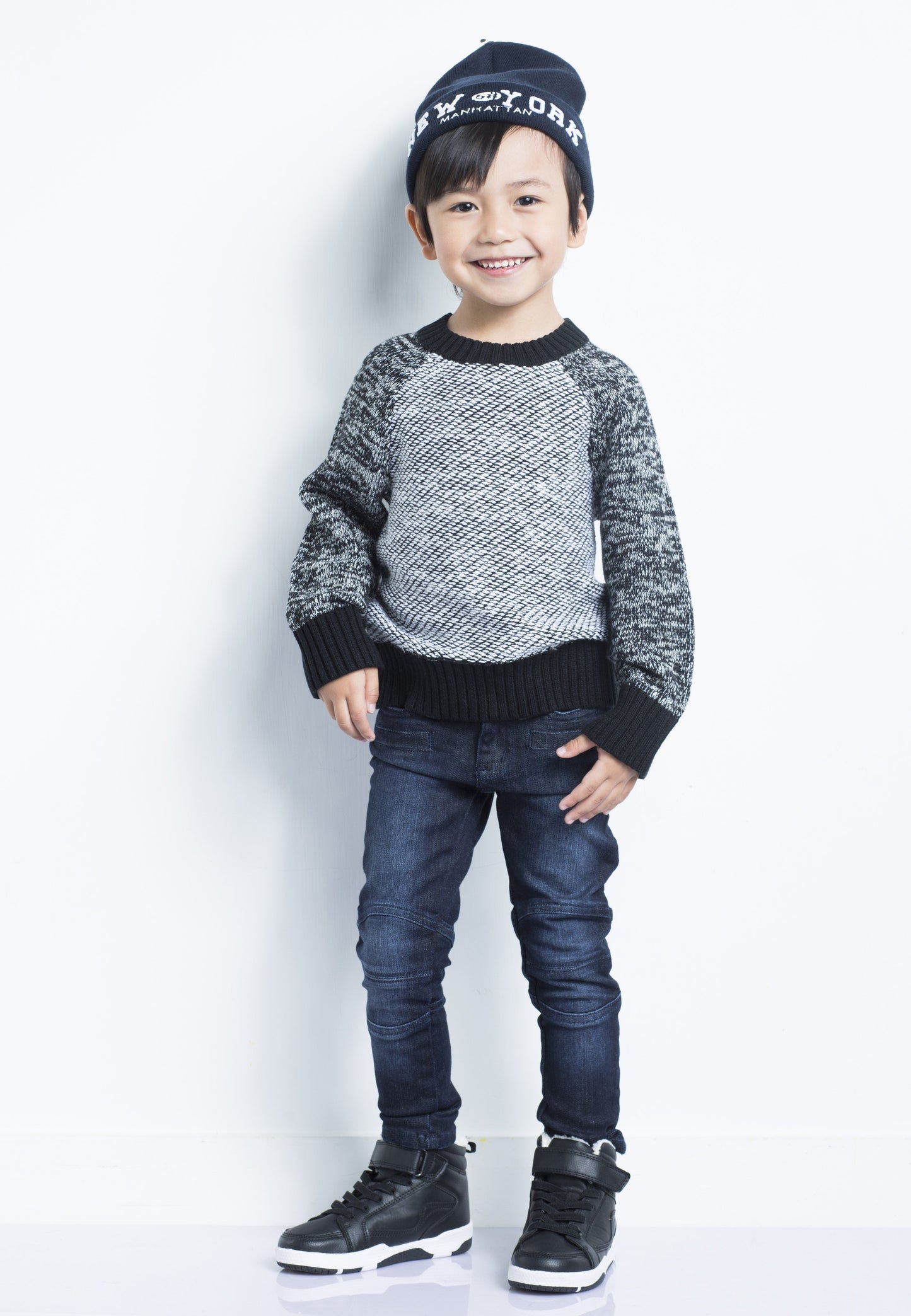 Dark Biker Jeans