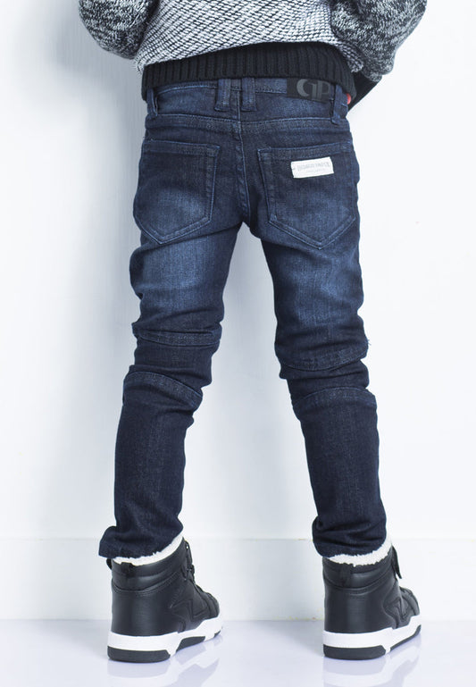 Dark Biker Jeans