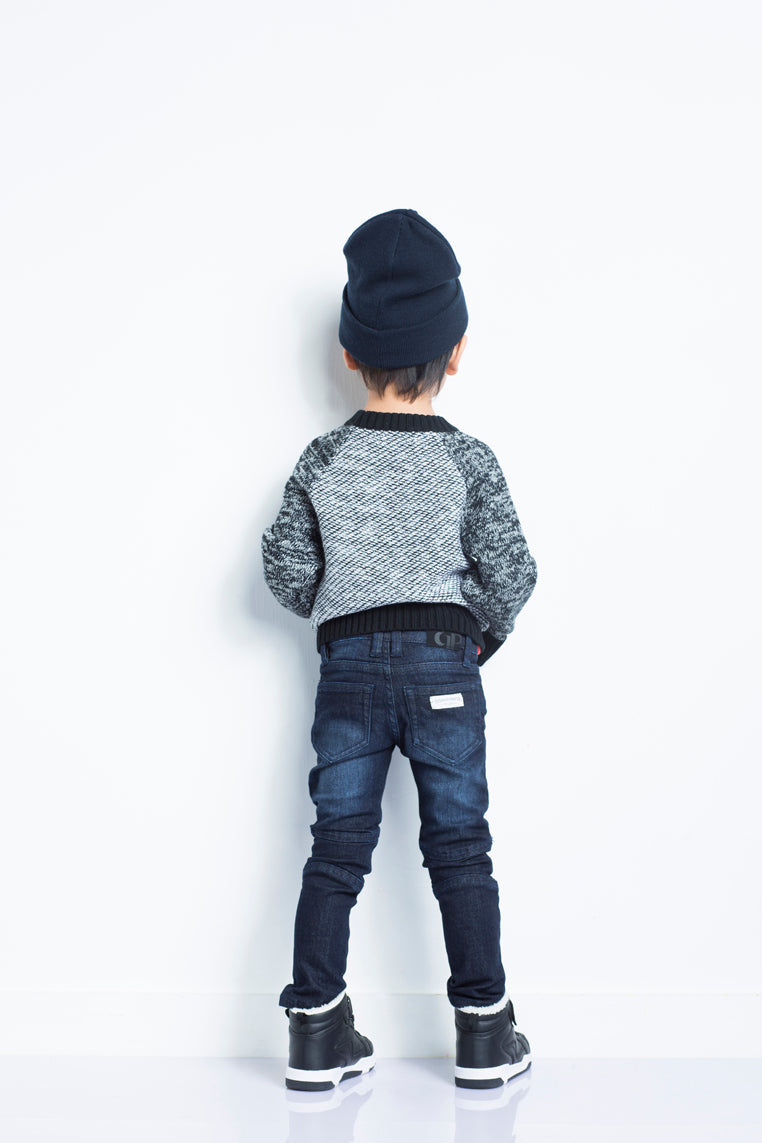 Dark Biker Jeans