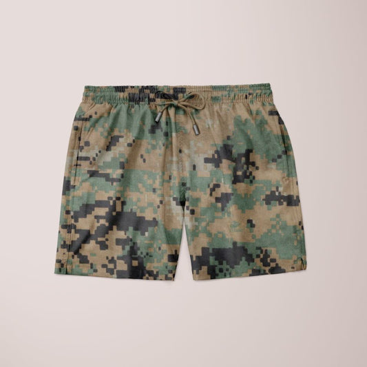 Army Camouflage Uniform Shorts