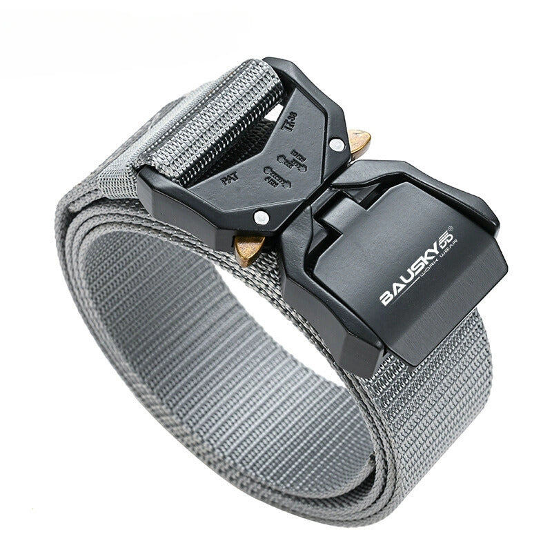 Quick-Release Nylon Tactical Belt – Casual & Outdoor Sports Style