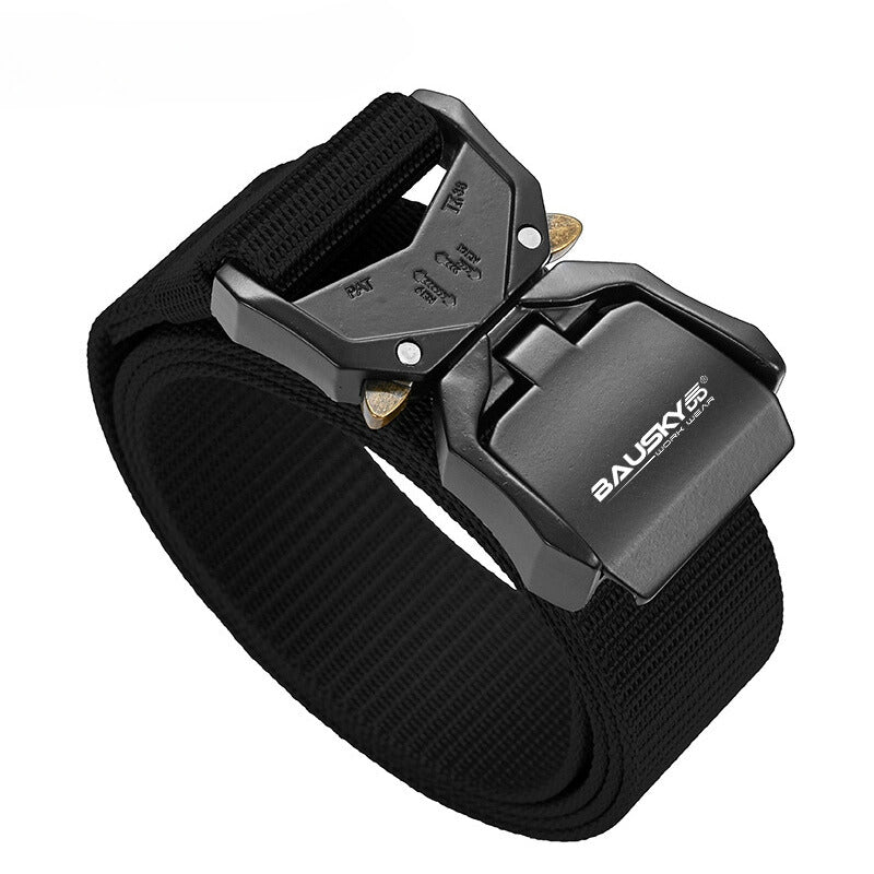 Quick-Release Nylon Tactical Belt – Casual & Outdoor Sports Style