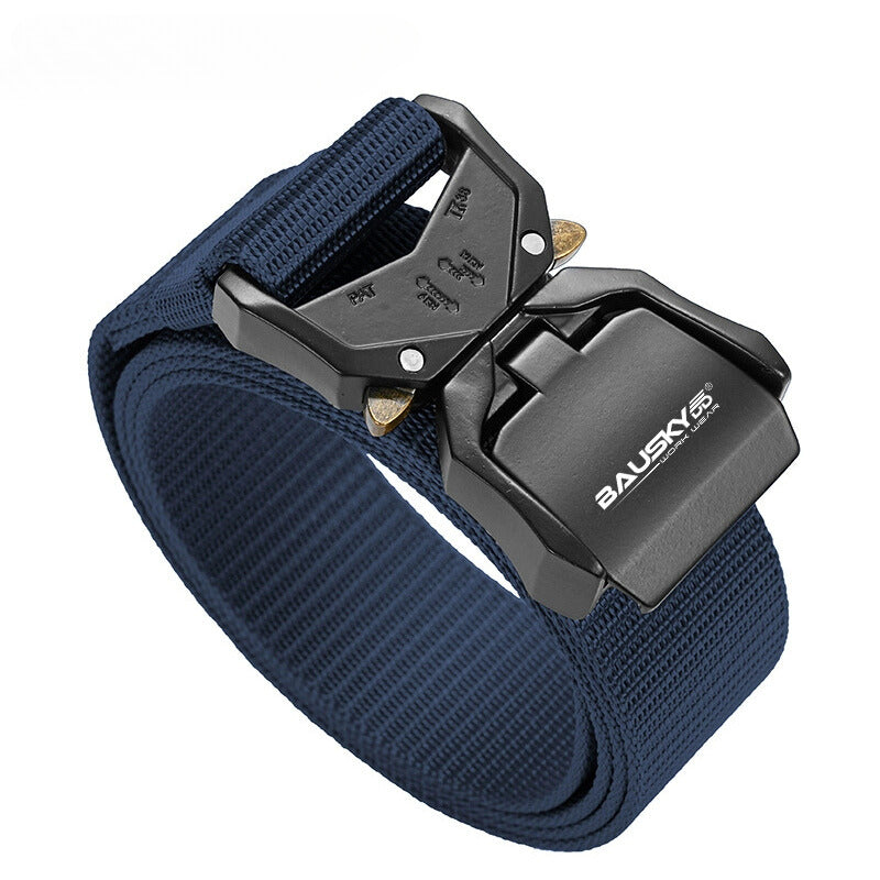 Quick-Release Nylon Tactical Belt – Casual & Outdoor Sports Style