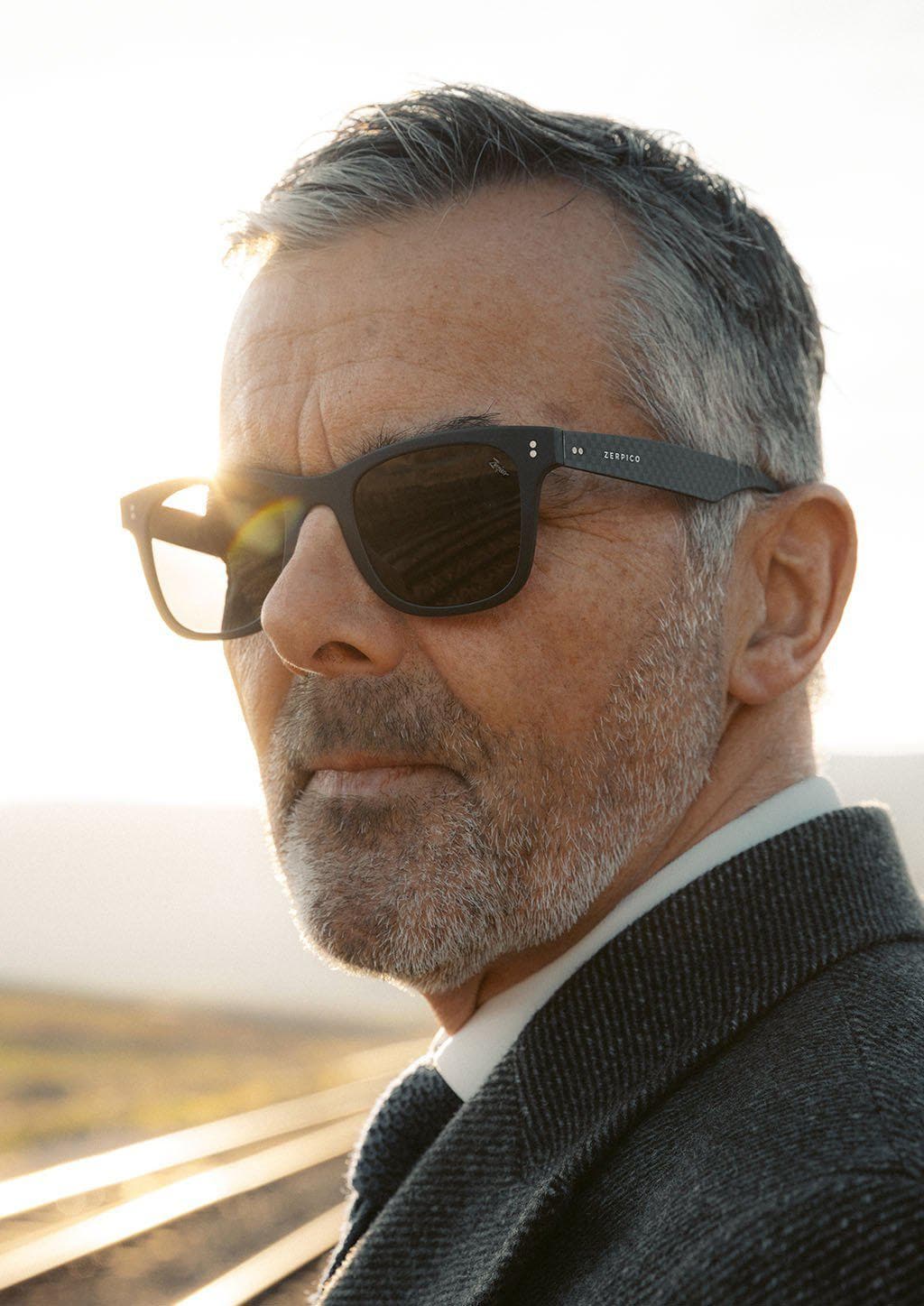 Hybrid Atom Sunglasses – Carbon Fiber & Acetate Frame