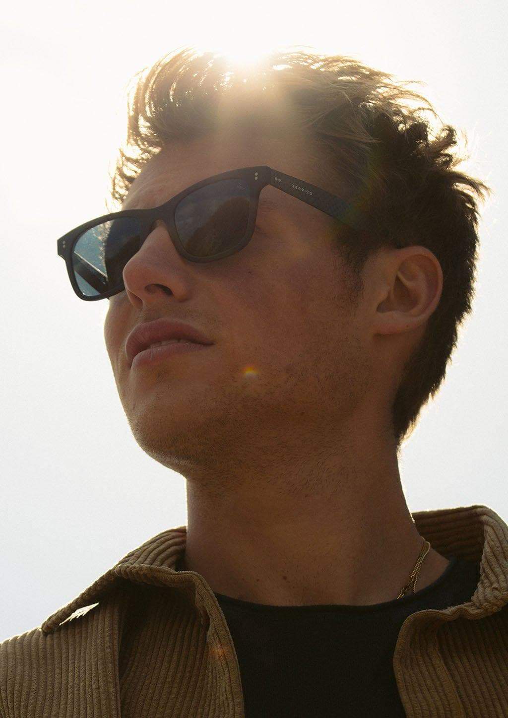 Hybrid Atom Sunglasses – Carbon Fiber & Acetate Frame