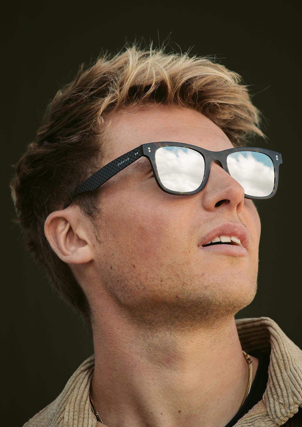Hybrid Atom Sunglasses – Carbon Fiber & Acetate Frame