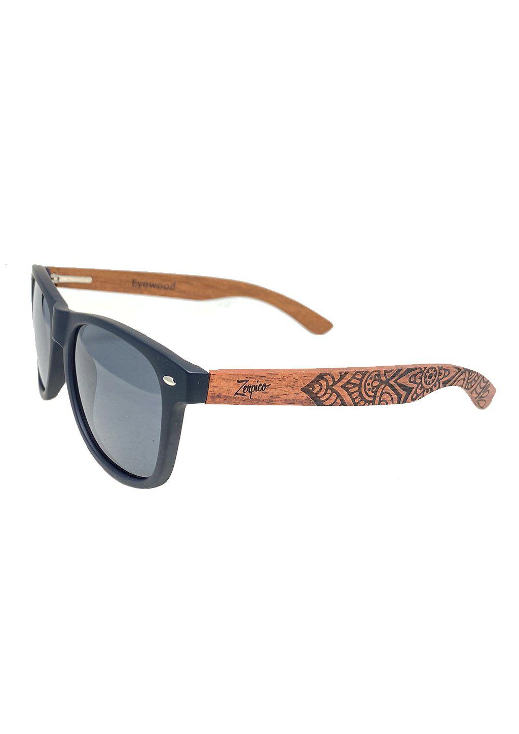 Eyewood Mandala Engraved Wooden Sunglasses
