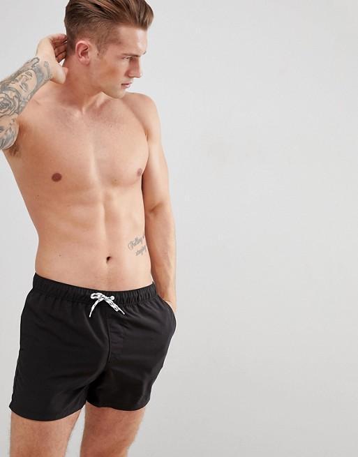 Classic Black Swim Shorts