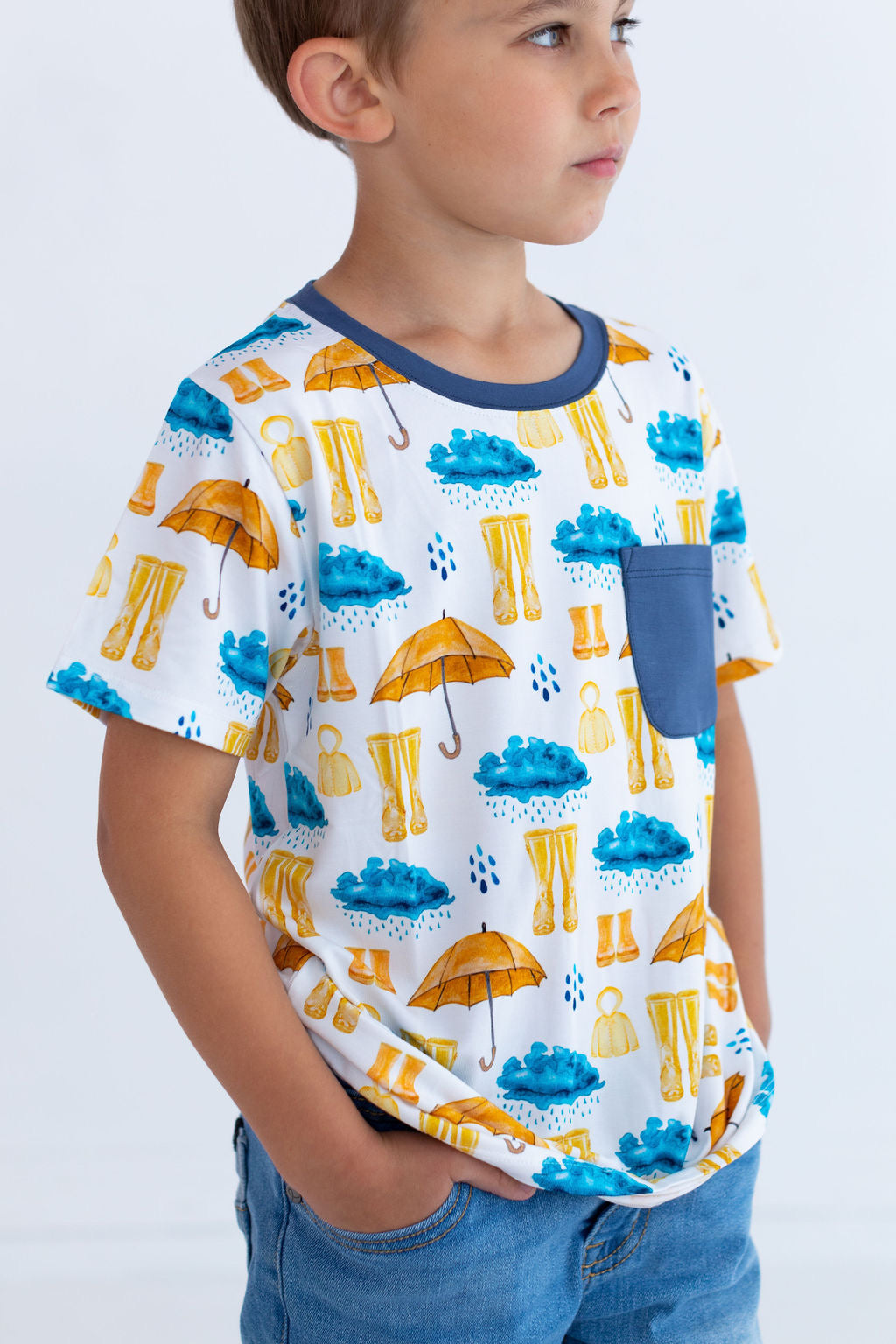 Rainy Days Pocket Tee