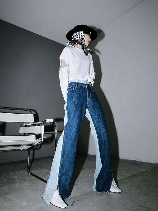 Sawako Wide Leg Loose Denim Jeans