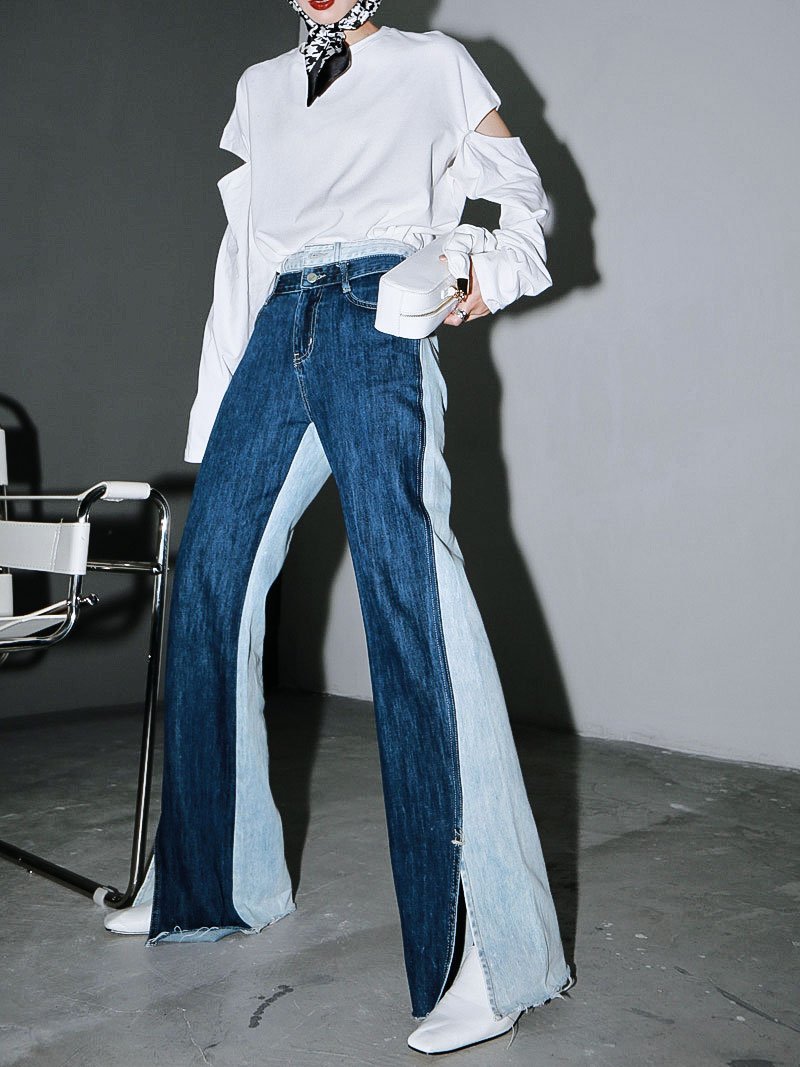 Sawako Wide Leg Loose Denim Jeans