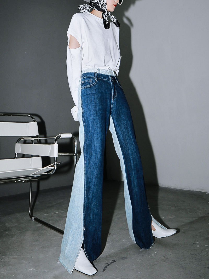 Sawako Wide Leg Loose Denim Jeans