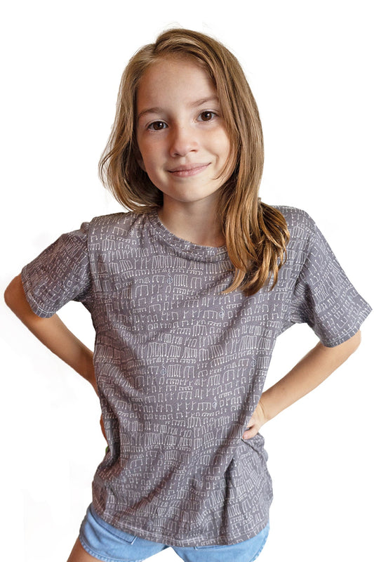 Children’s Music Notes Graphic T-Shirt