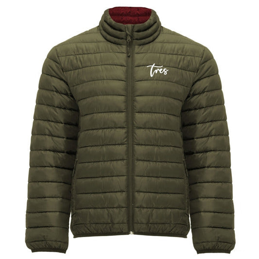 Men’s Khaki Tres Padded Jacket
