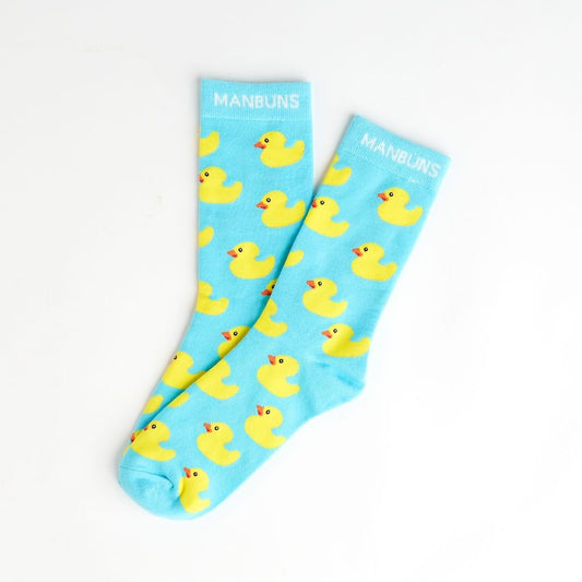 Unisex Rubber Duck Novelty Crew Socks