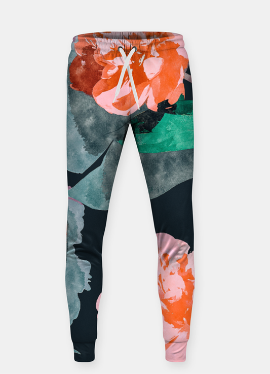 Wild Flower Casual Joggers